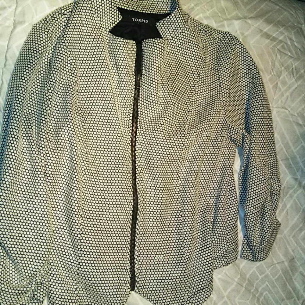 Torrid active moto jacket